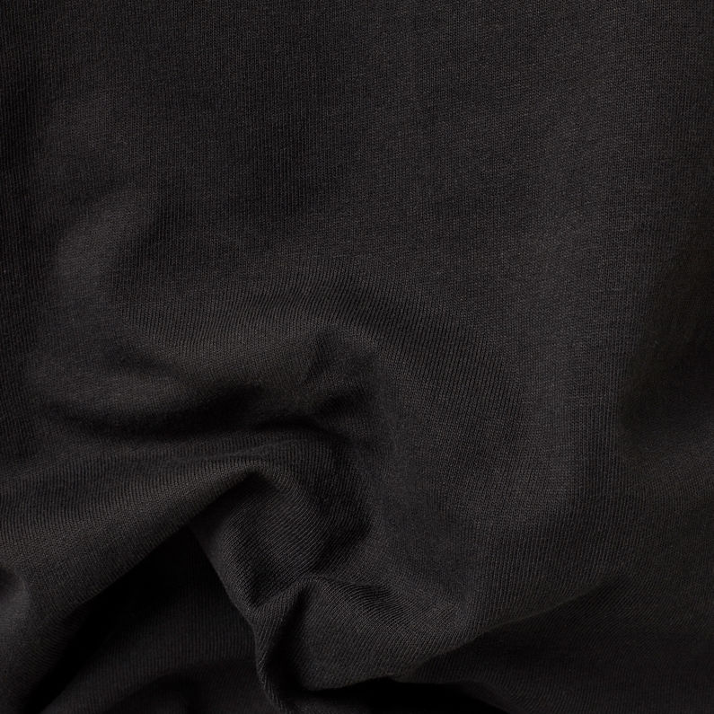 G-Star RAW® T-shirt Multi Logo Korpaz Noir fabric shot
