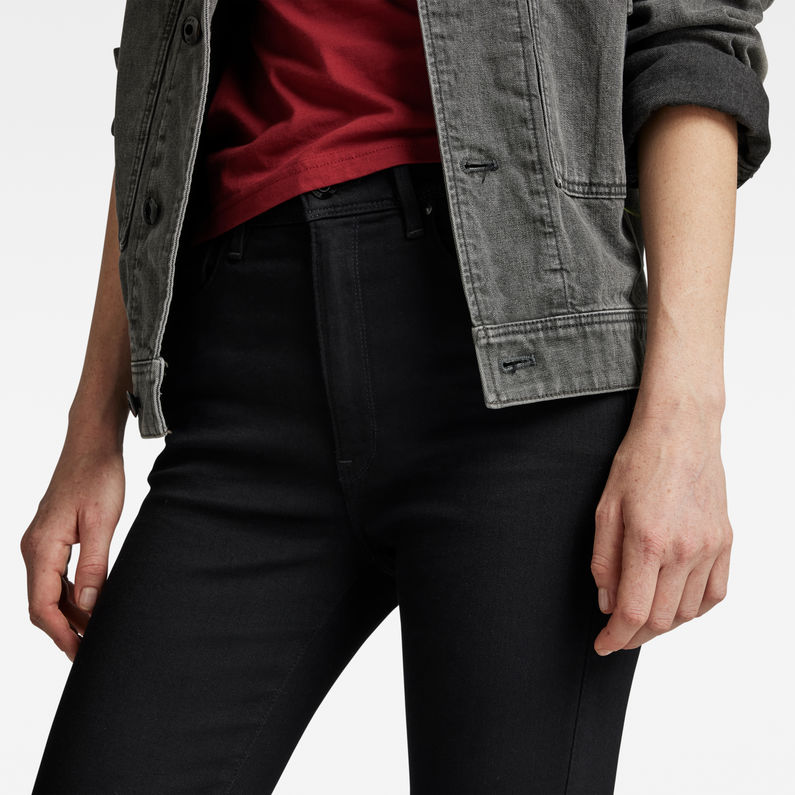 G-Star RAW® Jeans Kafey Ultra High Skinny Negro