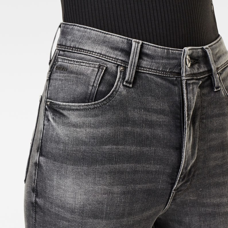 G-Star RAW® Jean Kafey Studs Ultra High Skinny Gris