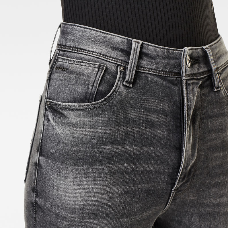G-Star RAW® Kafey Studs Ultra High Skinny Jeans Grijs