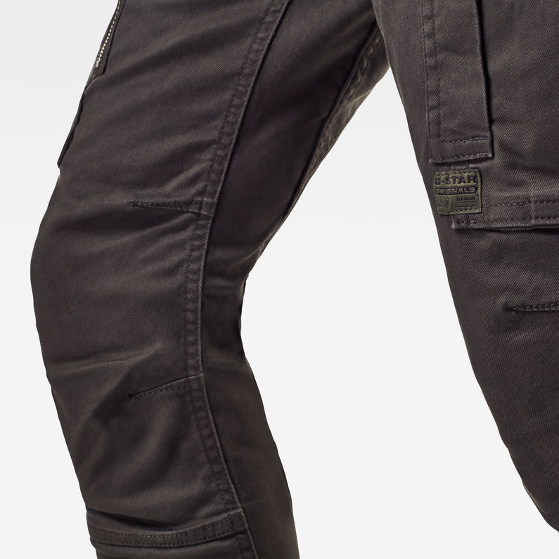 G-STAR® Flight Cargo 3D Skinny Pants Grey detail shot