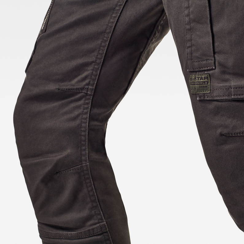 G-Star RAW® Flight Cargo 3D Skinny Pants Grey detail shot