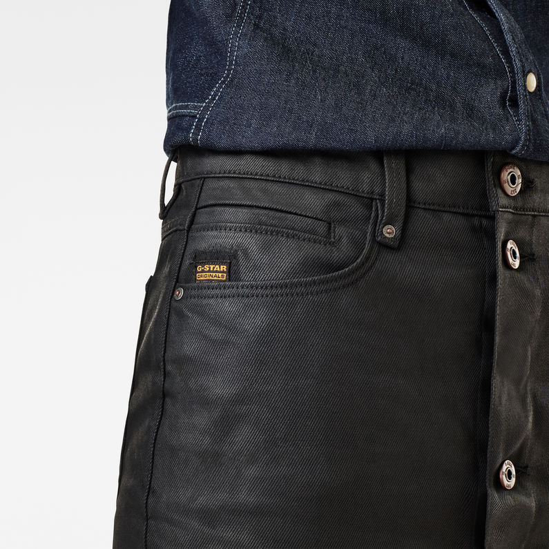 G-Star RAW® Jupe Noxer Navy Button Pencil Noir