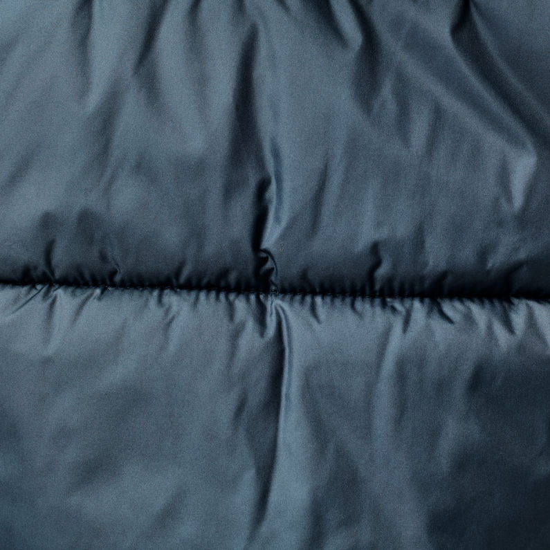 G-Star RAW® Meefic Gevoerde Jas Met Capuchon Midden blauw fabric shot