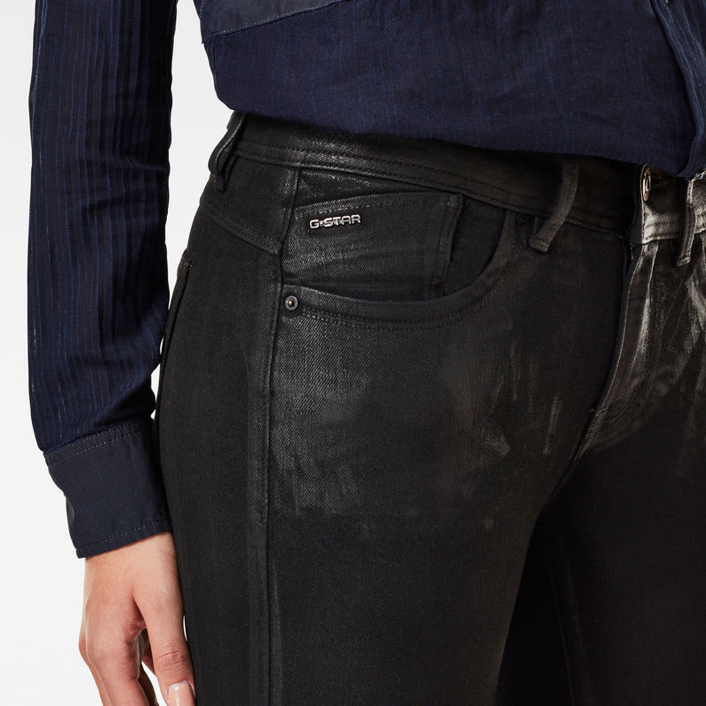G-Star RAW® Jean Lynn Mid Skinny Noir