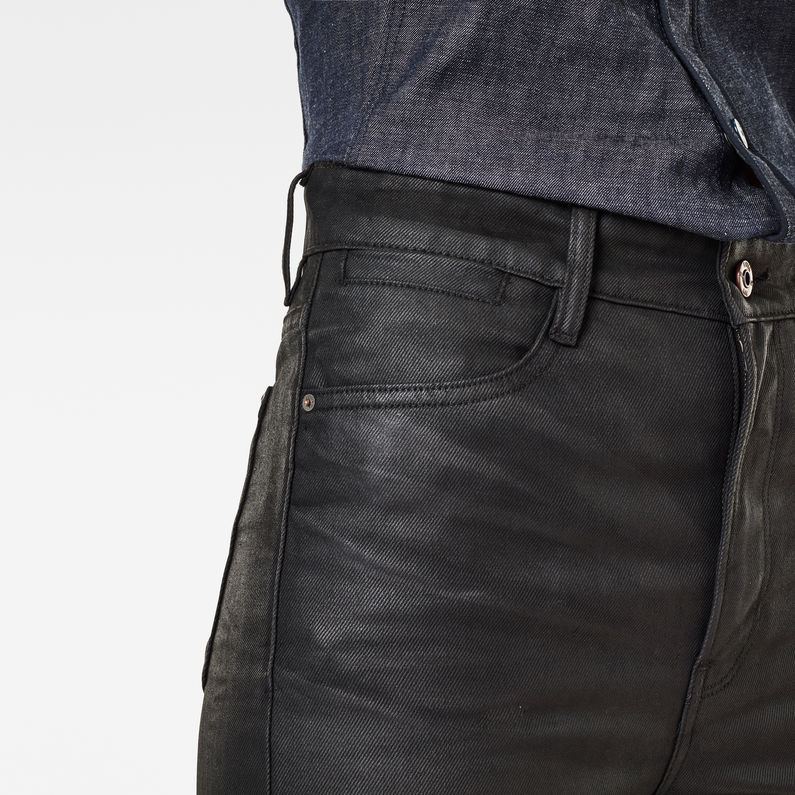 G-Star RAW® Jeans Tedie Ultra High Straight Ankle Negro