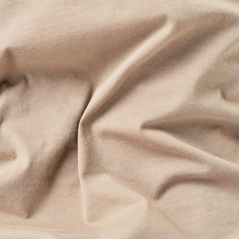 G-Star RAW® 3D RAW. T-shirt Logo Slim Vert fabric shot