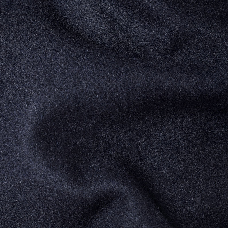 G-Star RAW® Abrigo Captain Wool Azul oscuro fabric shot