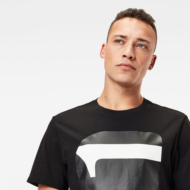 G-STAR® 3D no.1 logo T-Shirt Black