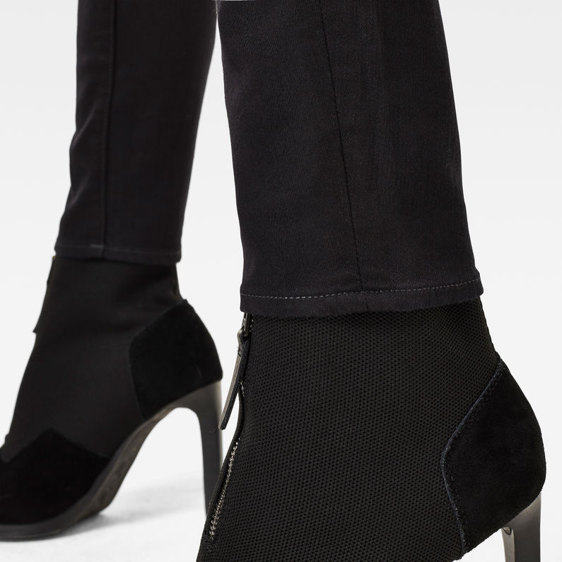 G-STAR® 3301 High-Waist Skinny Jeans Schwarz