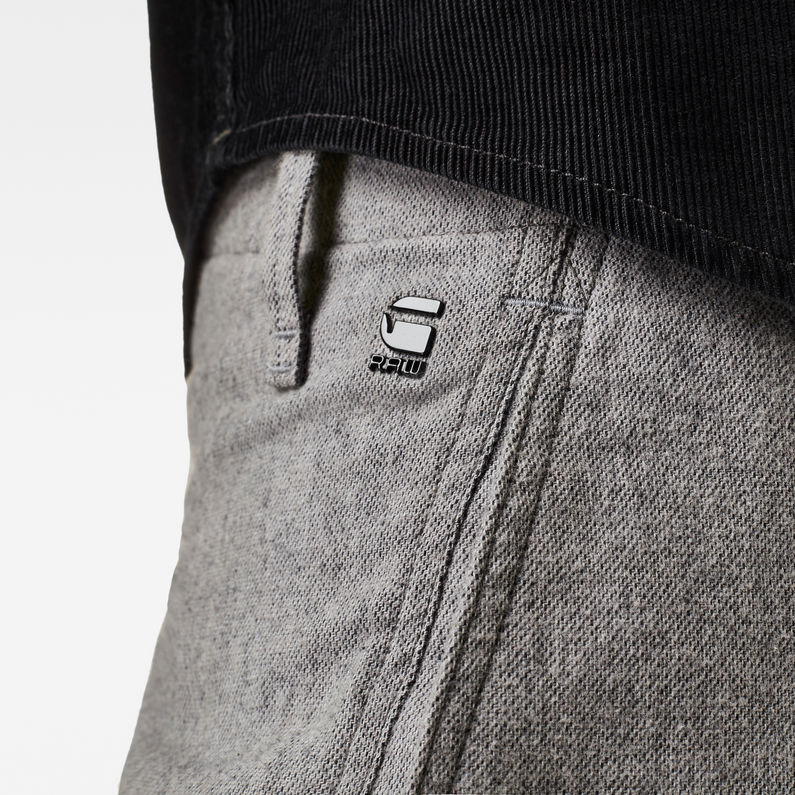 G-Star RAW® Vetar Slim Chino Grey detail shot