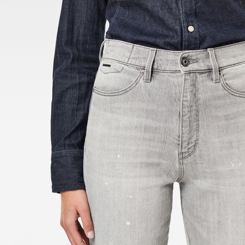 G-STAR® Janeh Ultra High Mom Ankle Jeans Grey