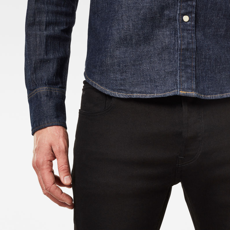 G-STAR® 3301-A Slim Jeans Schwarz
