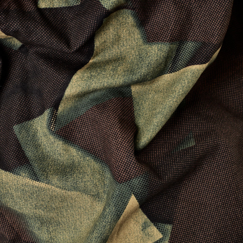 G-STAR® Roxic straight tapered cargo pant Grün fabric shot