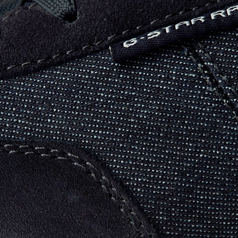 G-Star RAW® Baskets Boxxa Bleu foncé fabric shot