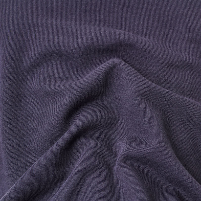 G-Star RAW® Graw Core Hooded Sweater Dark blue fabric shot