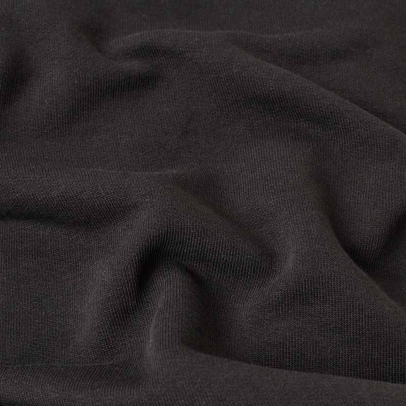 G-STAR® Graw Core Hooded Sweater Noir fabric shot