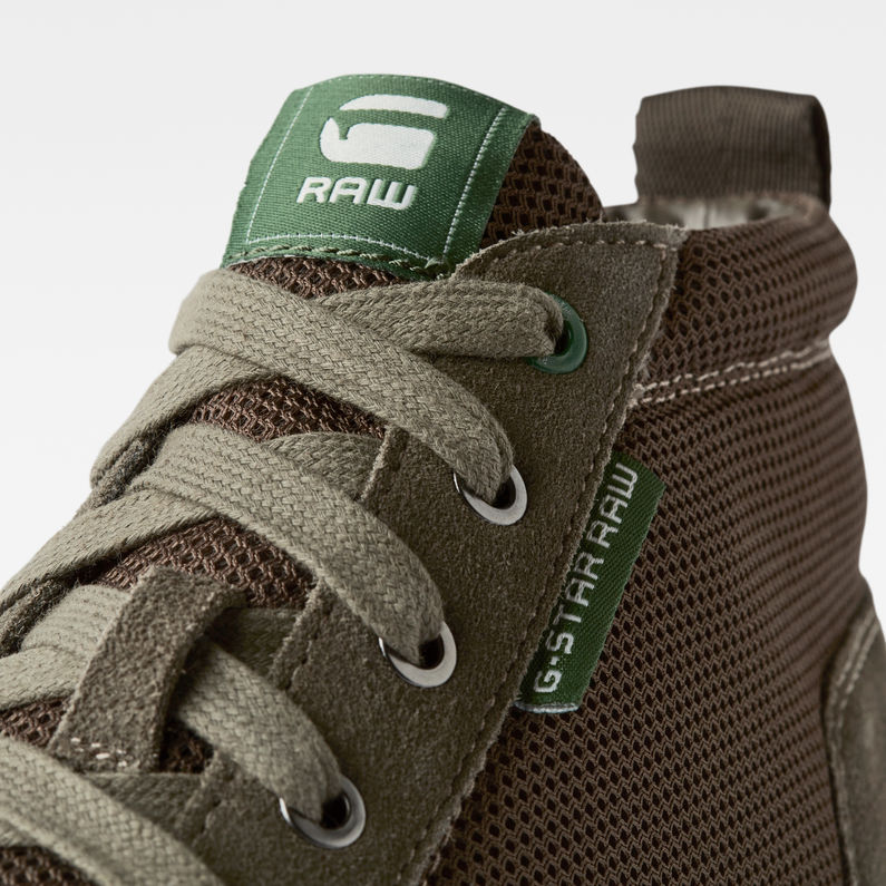 G-Star RAW® Rackam Core Mid Sneakers Grey detail