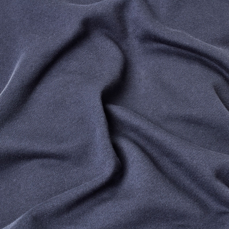 G-STAR® Graphic Graw Sweater Donkerblauw fabric shot