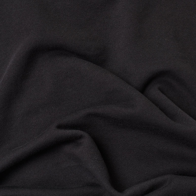 G-Star RAW® Graphic Graw Sweater Black fabric shot