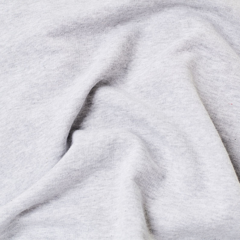 G-STAR® Graw Core Hooded Sweater Grey fabric shot