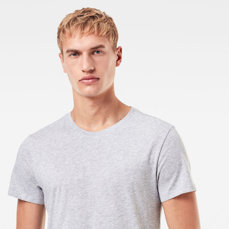 G-Star RAW® Basic T-Shirt 2-Pack Gris