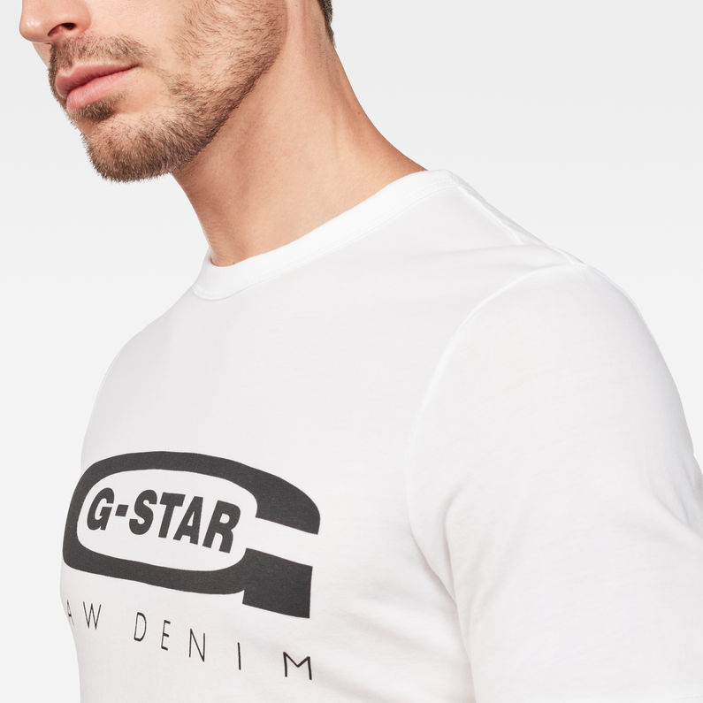 G-Star RAW® Graphic 4 T-Shirt Blanc