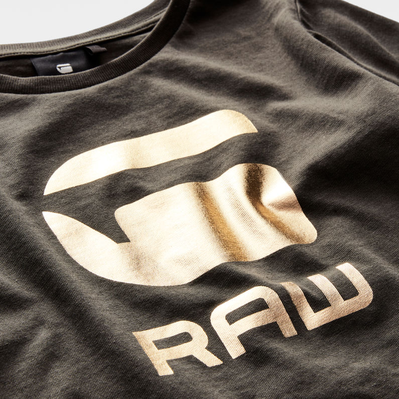 G-Star RAW® T-Shirt Grey detail shot