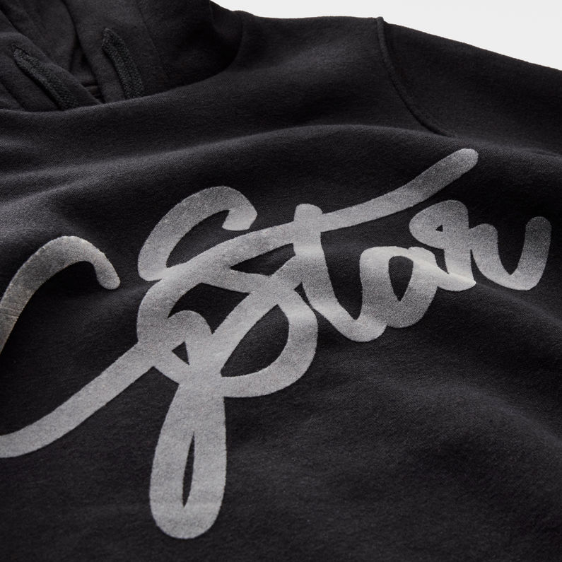 G-Star RAW® Sweater Noir detail shot