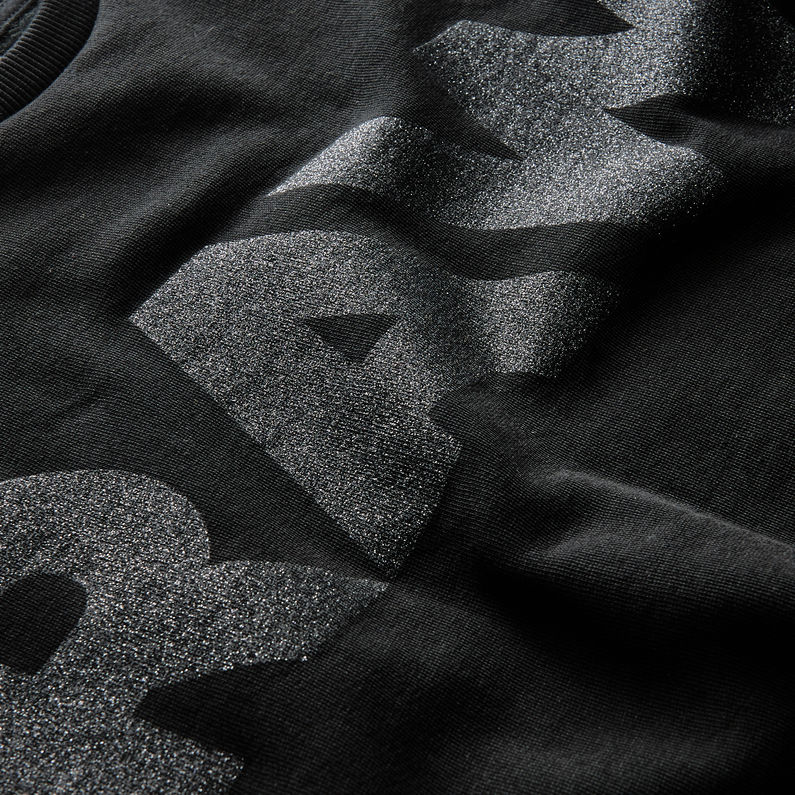 G-Star RAW® Sweatshirt Schwarz detail shot
