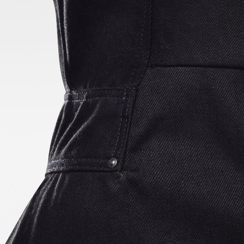 G-STAR® Vestido GSRR Kick Back Selvedge Negro