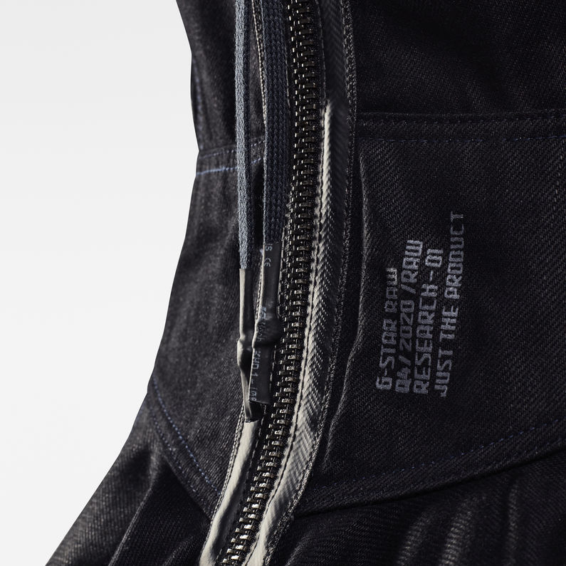 G-STAR® GSRR Kick Back Selvedge Jurk Zwart