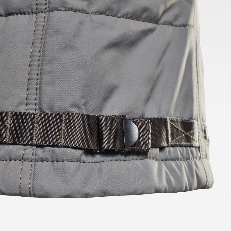 G-STAR® E Vest Grey detail shot