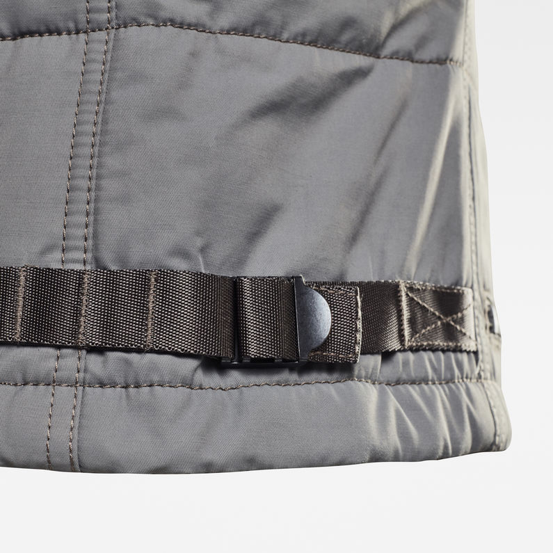 G-Star RAW® E Vest Grey detail shot