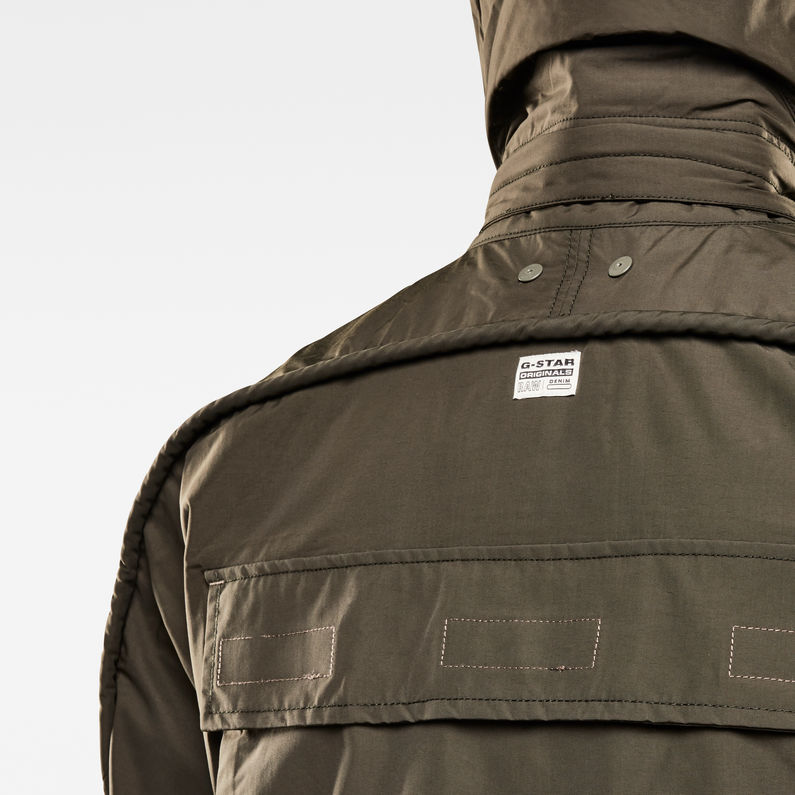 G-STAR® E Jacket Brown detail shot