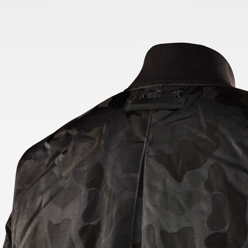 G-STAR® E Jacket Black fabric shot