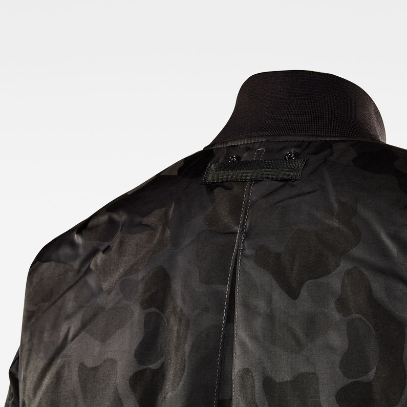 G-Star RAW® Chaqueta E-Jacket Negro fabric shot