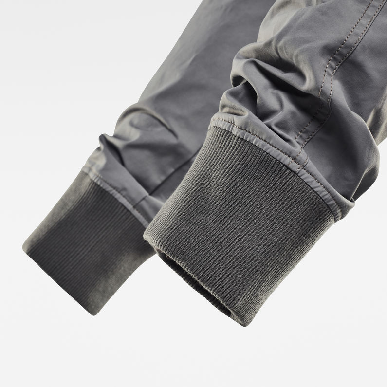 G-Star RAW® Pantalon E Relaxed Tapered Cargo Gris fabric shot