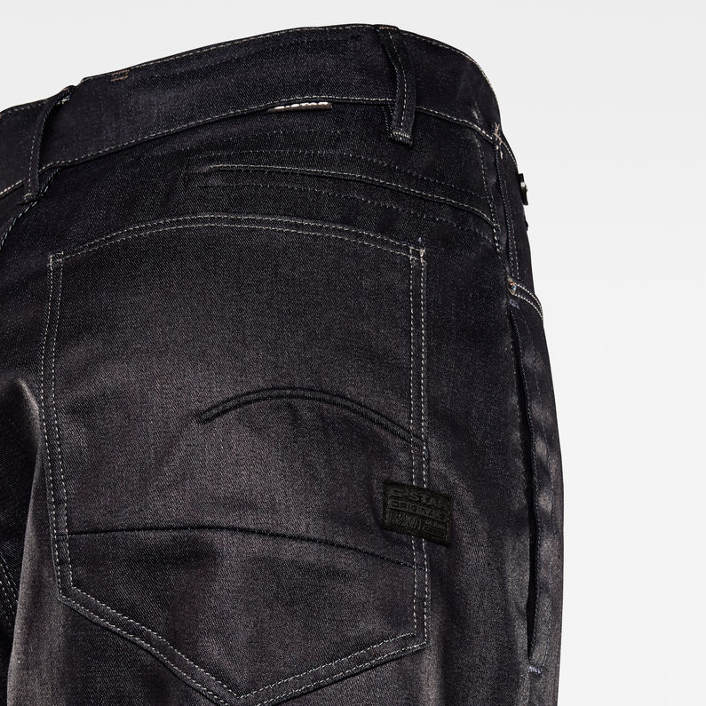 G-Star RAW® Jean GSRR C-Staq 3D Boyfriend Crop Bleu foncé
