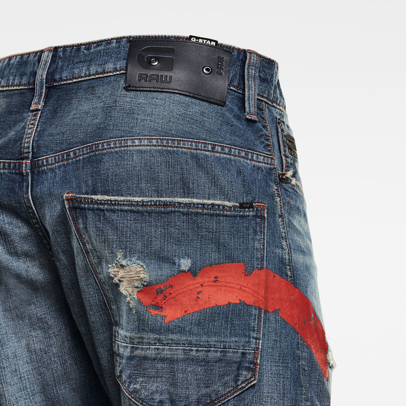 G-STAR® E Arc 3D Relaxed Tapered Jeans Midden blauw