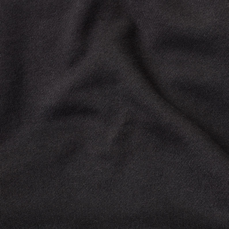 G-STAR® Graphic Core Hoodie Black fabric shot