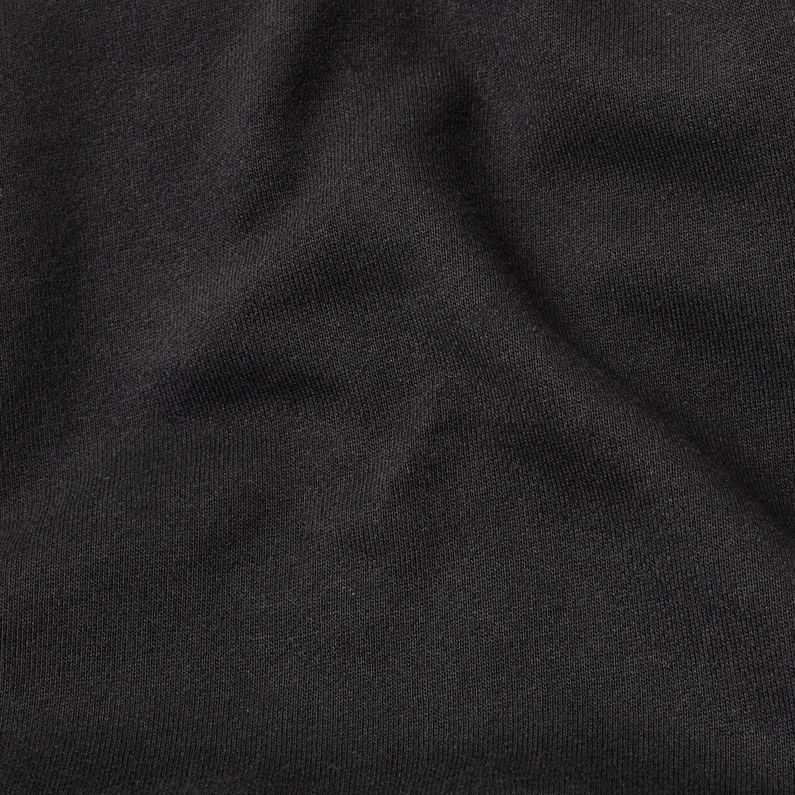 G-Star RAW® Graphic Core Hoodie Black fabric shot