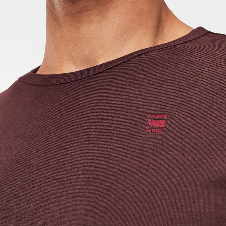 G-Star RAW® Lot de 2 t-shirts Base Violet detail shot