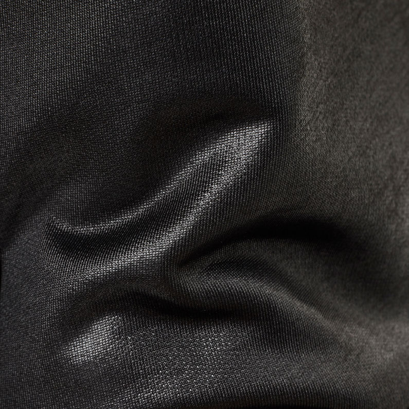 G-Star RAW® Mono Glossy Sweat Negro fabric shot