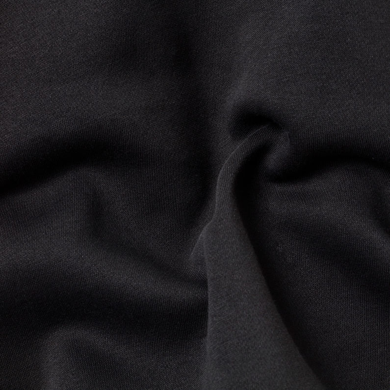 G-Star RAW® Sweat à capuche PM Noir fabric shot