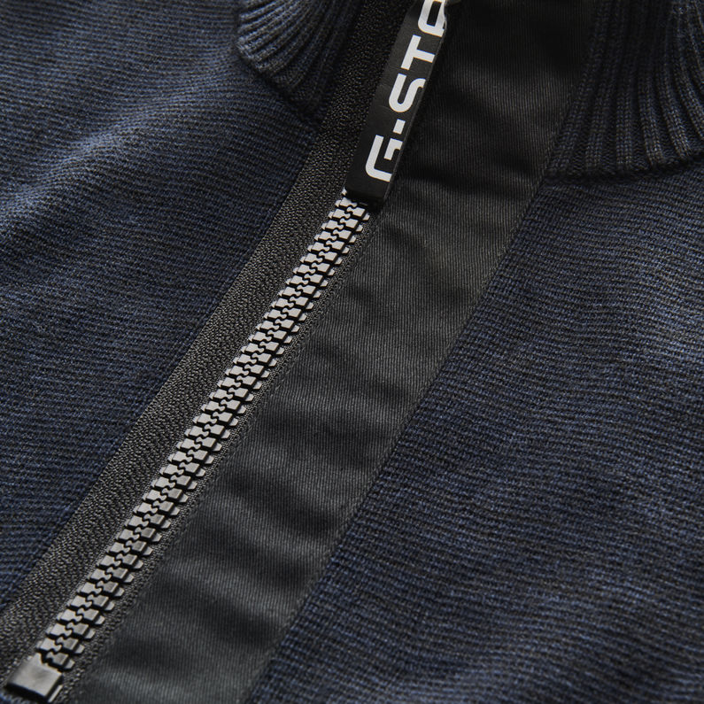 G-Star RAW® Knitted Pullover Dunkelblau detail shot