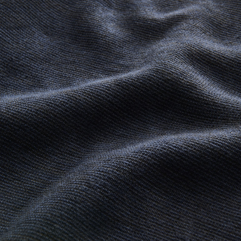 G-Star RAW® Pull tricoté Bleu foncé fabric shot