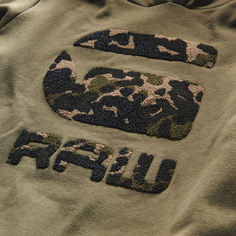 G-Star RAW® Sweater Vert detail shot