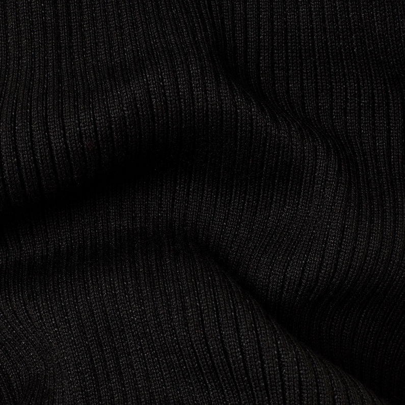 G-Star RAW® Plated Lynn Knit Dress Slim ブラック