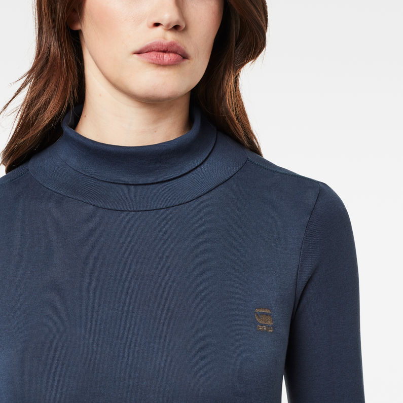 G-Star RAW® Haut Xinva Slim Turtle Bleu foncé